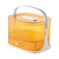 thumbnail image 3 of Yinanstore Medicine Organizer Container Portable Empty Multipurpose Large Capacity Medicine Box First Aid Box for Household Camping Dorm Orange, 3 of 8