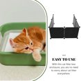 thumbnail image 4 of MasteelfCA 1 set of Cat Litter Box Enclosure Splash Guards Cat Litter Pans Privacy Protectors, 4 of 9