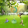 thumbnail image 3 of Wzzjkit Painted Hummingbird Shaped Feeder Wind Chime Outdoor Pendant Sunlight Refractor, 3 of 6