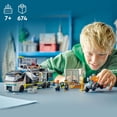 thumbnail image 4 of LEGO City Police Mobile Crime Lab Truck Toy, Pretend Play Police Toy, Includes Quad Bike, 2 Officers, 1 Scientist and 2 Crook Minifigures, Police Truck Toy for Kids Ages 7 Plus, 60418, 4 of 6