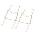thumbnail image 4 of Abbracc Invisible Wall Hanging Plate Hook Hangers Dish Display Holder Linear 10 inch, 4 of 9