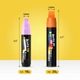 thumbnail image 4 of Arrtx Acrylic Paint Large Markers, 10mm Felt Tip Jumbo Markers, 12 Pack Colored Graffiti Markers for Art Projects, Sign, Posters, 4 of 11