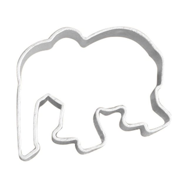 Moule à Biscuits en Alliage d'Aluminium 3D en Forme de Dessin Animé Moule Rond en Alliage d'Aluminium pour Biscuits Moule de Cuisson Irrégulier en Aluminium