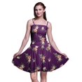 thumbnail image 1 of Bimba Robe Soleil Mini à Taille Smockée pour Femmes à Imprimé Floral, Tenue de Fête d'Été pour les Vacances - XX-Grand, 1 of 5