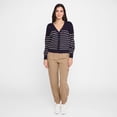 thumbnail image 3 of Devoted Women's Heart & Striped Cardigan, Sizes XS-XL, 3 of 4