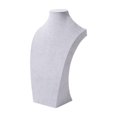 thumbnail image 1 of KLKCMS Necklace Display Stand Display Necklace Mannequin for Business Selling Gray 40cm Height, 1 of 9