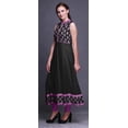 thumbnail image 3 of Bimba Kurtis Indiennes Black2 Block pour Femmes, Anarkali Prête à Porter Unie, Robe Imprimée Kurti Indienne, Très Grand, 3 of 6