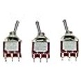 thumbnail image 3 of SALECOM 3X DPDT 6 Broches 2 Positions sur Guitare Mini Interrupteur Voiture/bateau, 3 of 4