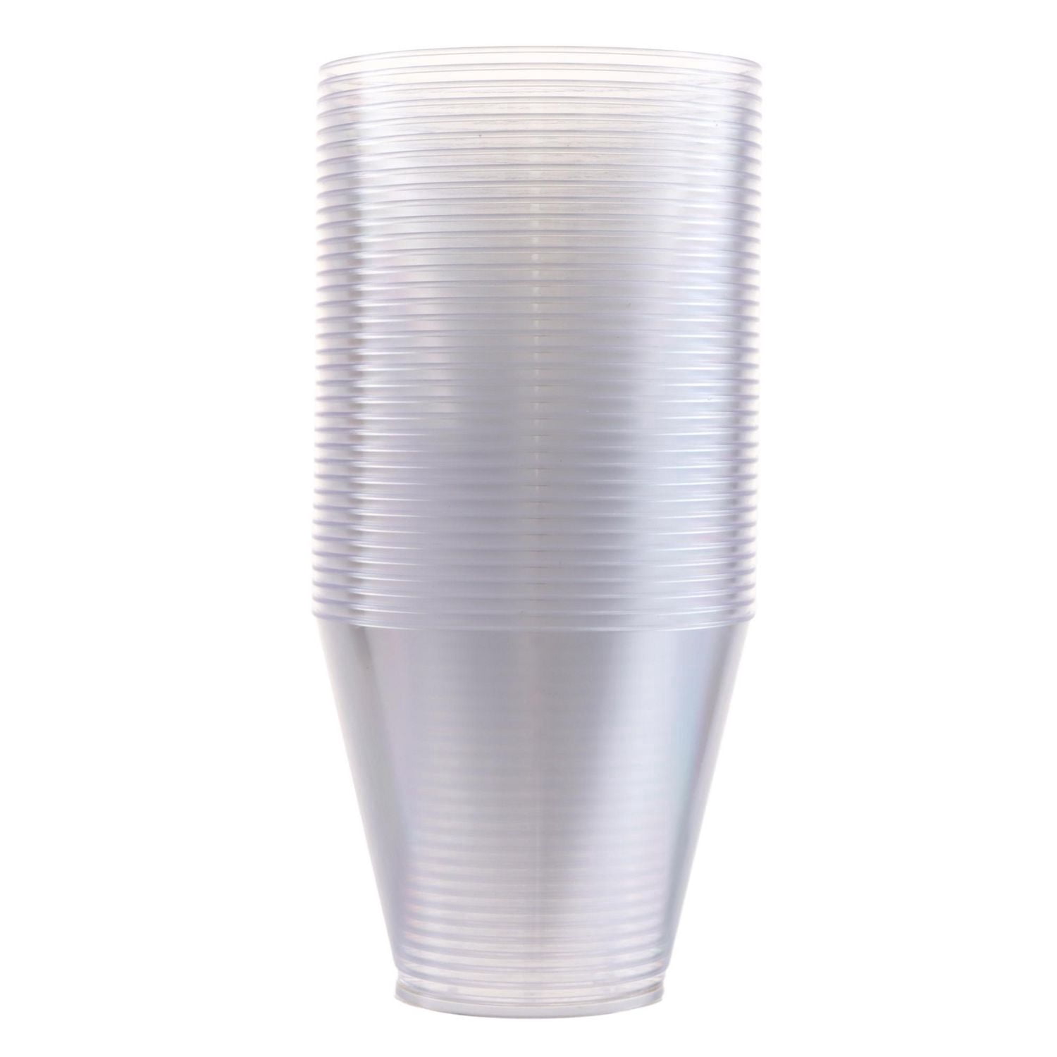 Façon de célébrer! Gobelets transparents jetables, 8,79 oz, 36 pièces
