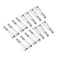 thumbnail image 1 of 15 Pcs Clip de Fixation en Métal pour Crampons Filetage M2 Acier 2mm x 25mm, 1 of 6
