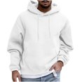 thumbnail image 1 of RKSTN Chandails à Capuchon pour Hommes Mode d'Automne Chandail Doux Décontracté Mode Col Rond avec Poche Chandail à Enfiler Manches Longues Hauts Chandail Chandail pour Hommes, 1 of 5