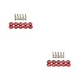 thumbnail image 3 of Thinsony Vis de Joint de Modification de Voiture Résistantes à l'Usure pour Améliorations de Voiture Durables Vis Rouge 2Ensemble, 3 of 6