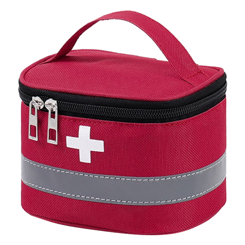 First Aid Bag - First Aid Kit Bag Empty for Home Outdoor Travel Camping Hiking, Mini Empty Medical Storage Bag Portable Pouch
