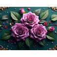 thumbnail image 4 of Floral Backdrop Banner Daisies Decoration for Wedding Party Supplies Event Background Photography Spring Summer Decor Celebration, 4 of 4