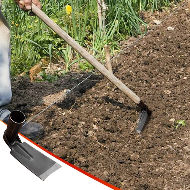 Yhmxh Tools,Home and Kitchen,Home Essentials Outdoor Agricultural Tools Forging Weeding Hoe For Planting Vegetables Flower Hoes Metal Hoe