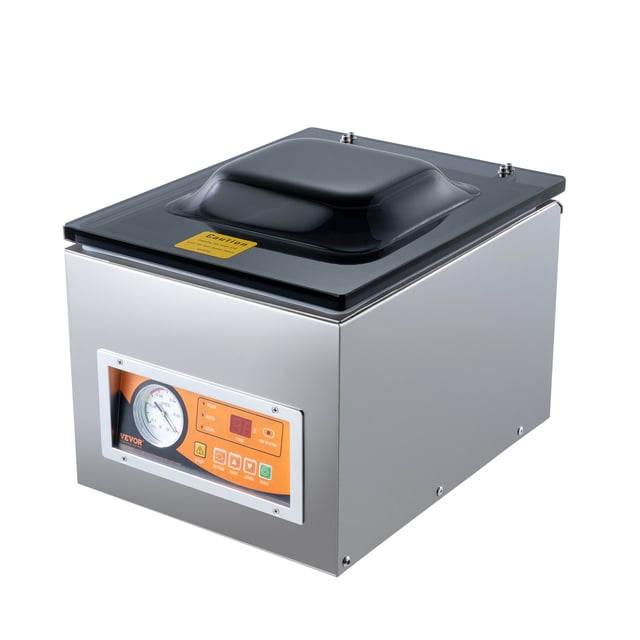 VEVOR Scelleuse sous Vide à Chambre, Puissance de Scellage 260 W, Machine d'Emballage sous Vide pour Aliments Humides