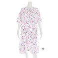 thumbnail image 1 of Robe Dos Croisé en Flanelle Adaptative pour Femmes (Moyen, Chenilles et Papillons - 12), 1 of 1