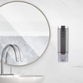 thumbnail image 4 of 3-in-1 Portable Hand Soap Dispenser and Storage Organizer with Pump for Kitchen Bathroom Travel Silver White Plastic Design, 4 of 6