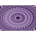 thumbnail image 1 of Ahgly Company Machine Washable Indoor Rectangle Transitional Dark Purple Area Rugs, 5' x 8', 1 of 7