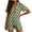 Green, variant on jovati Elastic Waist Pants for Women Fashion Women Summer Casual Loose Pockest Elastic Waist Solid Trousers Capris Pants Elastic Waist Capris for Women Capri Pants for Women Casual Summer