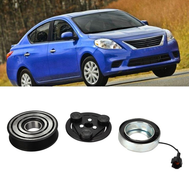 Cergrey AC Compressor ,638779,AC A/C Compressor Assembly Pulley Coil For Versa 2007‑2011 638779