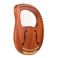 thumbnail image 1 of Riwcyla WH,16 16,String Wooden Lyre Harp Metal Strings Solid Wood String Instrument with Carry Bag Tuning Cleaning Spare Strings Cloth MusicBook, 1 of 6