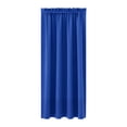 thumbnail image 2 of Avdolw Solid Color Silk Curtains - Heat Insulating, Energy Saving, Darkening & Noise Reducing for Bedroom & Kitchen, Easy Install, 2 of 3