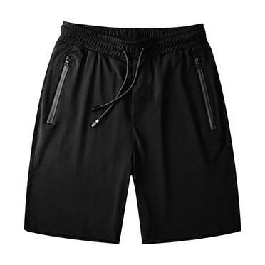 FcBaudy Shorts pour Hommes, Shorts Hommes, Demi-Shorts Pantalons Hommes Soie Glacée Entraînement Physique Course Extensible Pantalon de Yoga Doux Pantalon de Yoga en Coton pour Hommes Pantalons de Survêtement pour Hommes Shorts de Sport en polyester pour Hommes
