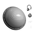 thumbnail image 3 of Almencla Balance Ball Multipurpose Lightweight AntiSlip for Indoor Outdoor Planks Gym gray, 3 of 8