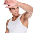 thumbnail image 2 of No Boundaries Men's Washed Rib Tank Top, 2 of 6
