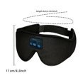 thumbnail image 3 of HLONK [Masque de Sommeil Sans Fil] 1 Pce Masque de Sommeil LC-Dolida avec Écouteurs Sans Fil Intégrés / Polyester Doux Rechargeable, Charge USB, Sangle Ajustable pour Dormeurs Latéraux - Essentiel de Voyage &, 3 of 7