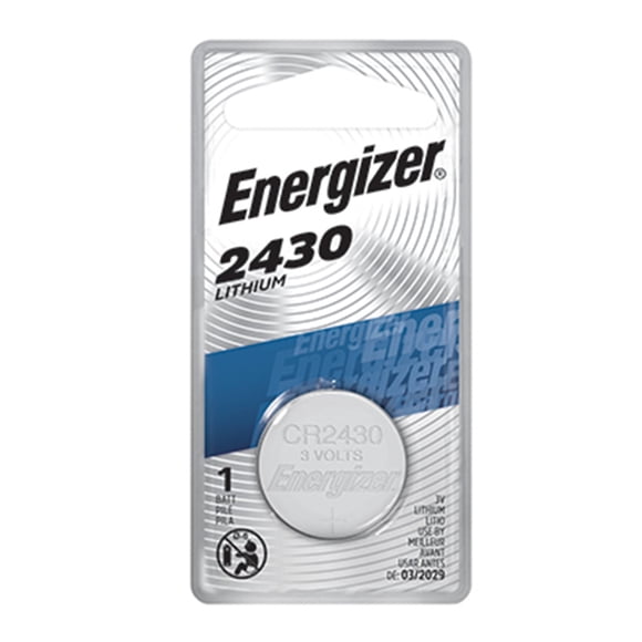 Energizer CR2430 3V Lithium Coin Cell Battery (1 Pack)