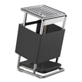 thumbnail image 2 of Qonioi Stainless Steel Knife Block, Countertop and Wall Mount Knife Organizer, Multi-Slot Kitchen Knife Storage Rack for Counter Cabinet Drawer, 2 of 7
