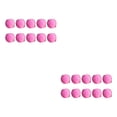 thumbnail image 2 of Dalazy 10pieces Outdoor Activity - Reusable Water Balls For Summer Pool Fun Colorful Swimming Pool Family Fun Water Balloon Pink 2PCS, 2 of 6