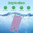 thumbnail image 3 of Funny Phone Shaped  Chew Toy - Soft Silicone, Bright Colors, Sensory Development, Motor Skills, Color Recognition, Perfect Gift For Baby, 3 of 8