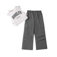 thumbnail image 1 of RXIRUCGD 2025 Vêtements d'Été pour Enfants Mode Ensemble Deux Pièces Manches Courtes Col Rond Pantalon Décontracté, 1 of 4