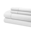 thumbnail image 1 of Bassano 1800 Series Embossed Deep Pocket Sheet Set - Super Soft & Wrinkle Free - Luxurious Bed Sheets Set (Full, White), 1 of 1