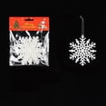 thumbnail image 3 of Pendentif Flocon de Neige Blanc en Plastique, 3 of 5