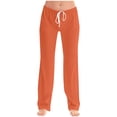 thumbnail image 1 of FAIWAD Pantalon de Pyjama Femme Décontracté Confortable Ample Pantalon de Maison Extensible à Cordon Bas de Pyjama Pantalon Tenue d'Intérieur, 1 of 5
