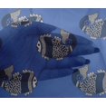 thumbnail image 4 of oneOone Viscose Chiffon Fabric Fish Block Decor Fabric Printed BTY 42 Inch Wide, 4 of 4