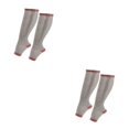 thumbnail image 3 of Maytalsory Chaussettes de Compression Respirantes à Fermeture Éclair Performance avec Confort Maximal Gris P/M 2Ensemble, 3 of 6