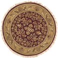 thumbnail image 4 of Safavieh Tapis Rond 3 Pieds6 Pouces en Laine Tufté Main Rouge et Or, 4 of 5