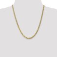 thumbnail image 2 of 10k 4.75mm Flat Beveled Curb Chain (Weight: 17.73 Grams, Length: 22 Inches), 2 of 4