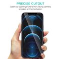 thumbnail image 3 of Étui de Protection pour Écran de Téléphone Mobile, Film Protecteur en Verre Trempé pour Écran de Téléphone Cellulaire pour iPhone 12 Pro Max, 3 of 7