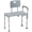 Grey, variant on HOMCOM 6-Level Adjustable Bath and Shower Bench, Armrest & Backrest, White