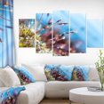 thumbnail image 3 of Design Art  Moss Flowers in Summer Spring Canvas Print, 3 of 3