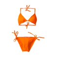 thumbnail image 2 of Rongfmy Womens Bikini Set Summer Versatile Women's Swimsuit for ming Pool Beach orange, 2 of 9