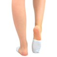 thumbnail image 4 of CHOK TeeHee Womens Seamless Toe Topper Liner Socks 5-Pack with Non-Skid Bottom, 4 of 7