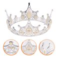 thumbnail image 3 of Miangastore Ornement Couronne Argent 1Pcs 5.9X5.9X2.4In, 3 of 9