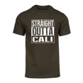 thumbnail image 1 of Mens Straight Outta Cali Short-Sleeve T-Shirt - Olive - Medium, 1 of 1
